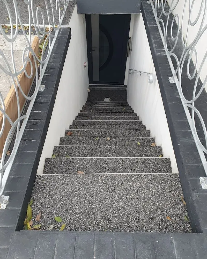 Mur résine en marbre